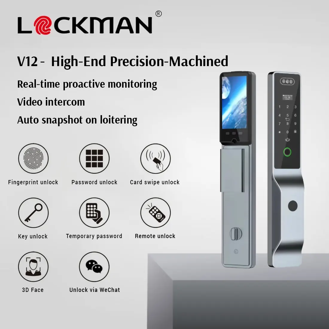 LOCKMAN V12 | 3D Facial Recognition