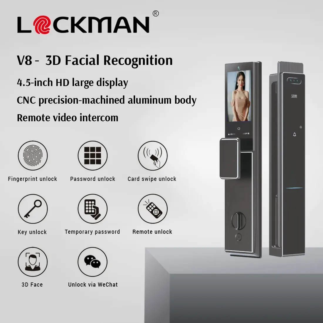 LOCKMAN V8 | 3D Facial Recognition