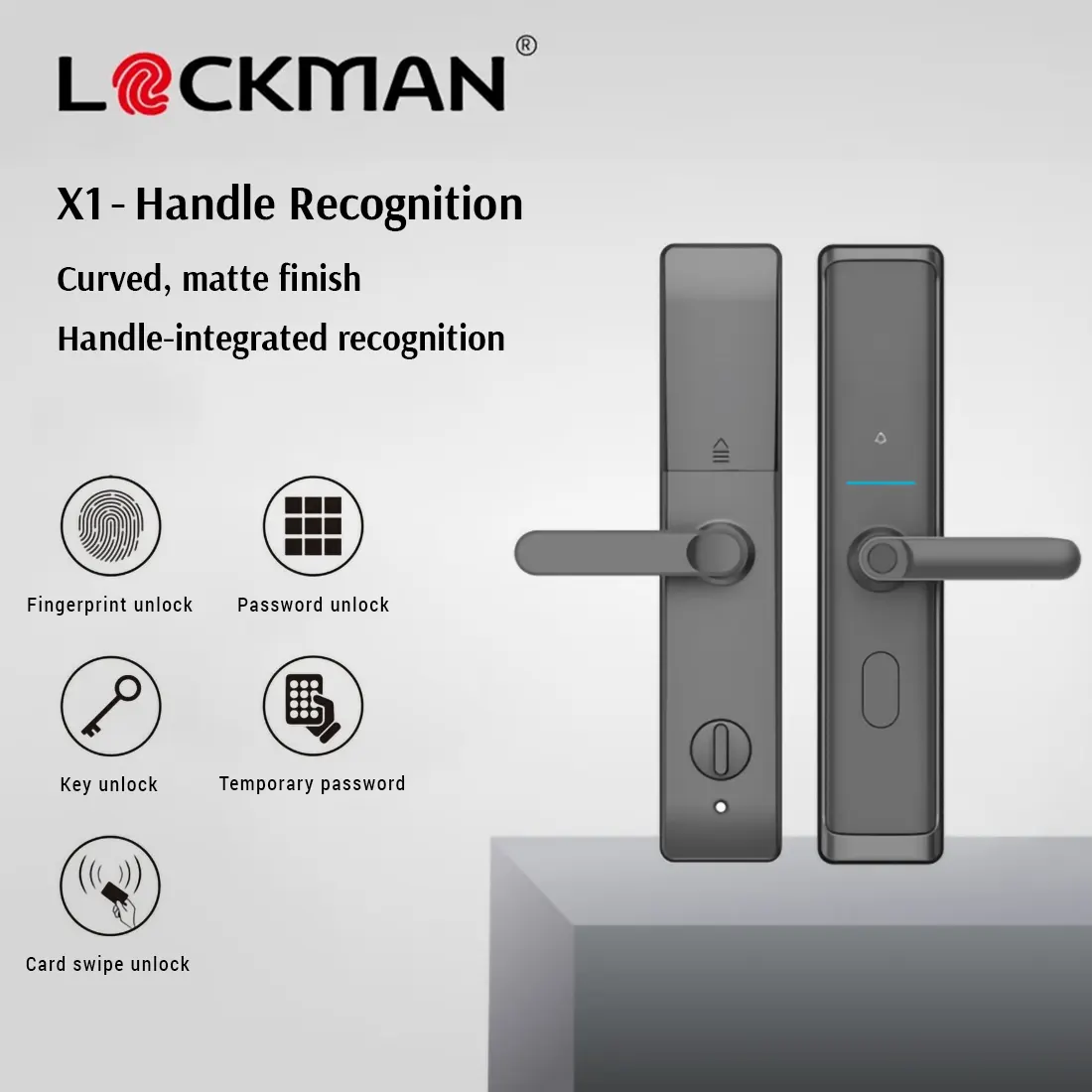 LOCKMAN X1 | 5-in-1 Fingerprint Lock